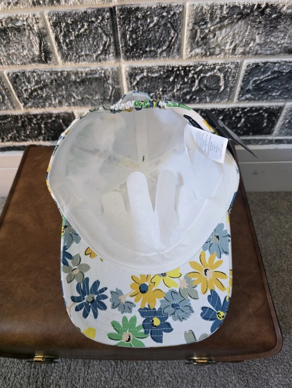 Kate Spade Women's Floral Print Baseball Cap One Size
